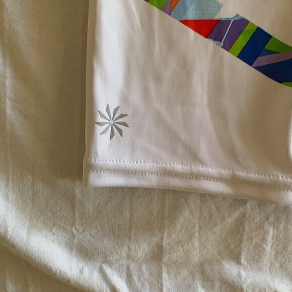 Athleta Womens Multicolor Athleltic Leggings Womens Small - Picture 2 of 6